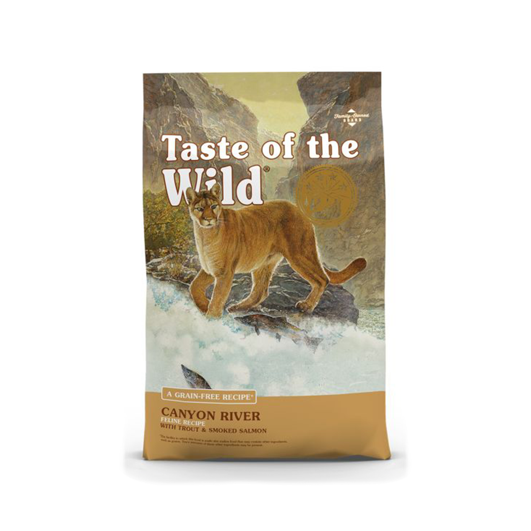 CANYON RIVER FELINE TRUCHA Y SALMON AHUMADO  - TASTE OF THE WILD FELINE