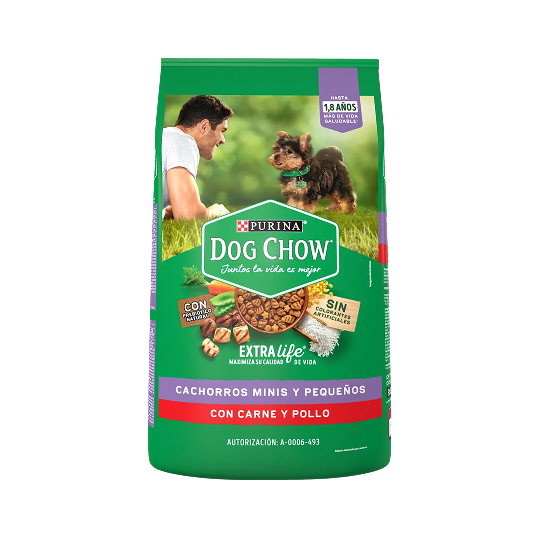 DOG CHOW CACHORRO RAZAS PEQUEÑAS - CROQUETAS