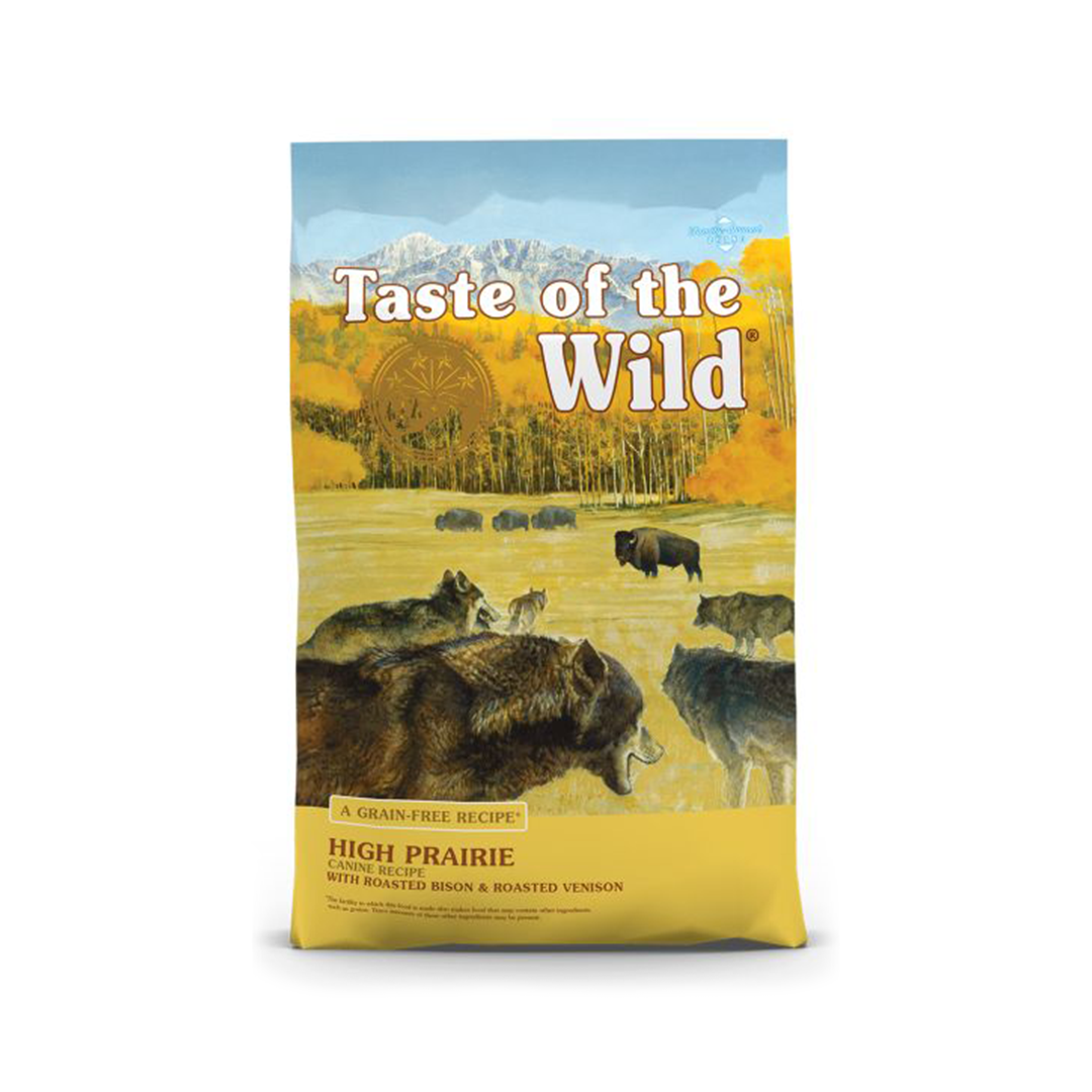 HIGH PRAIRIE CANINE BISONTE Y VENADO ASADO  - TASTE OF THE WILD CANINE