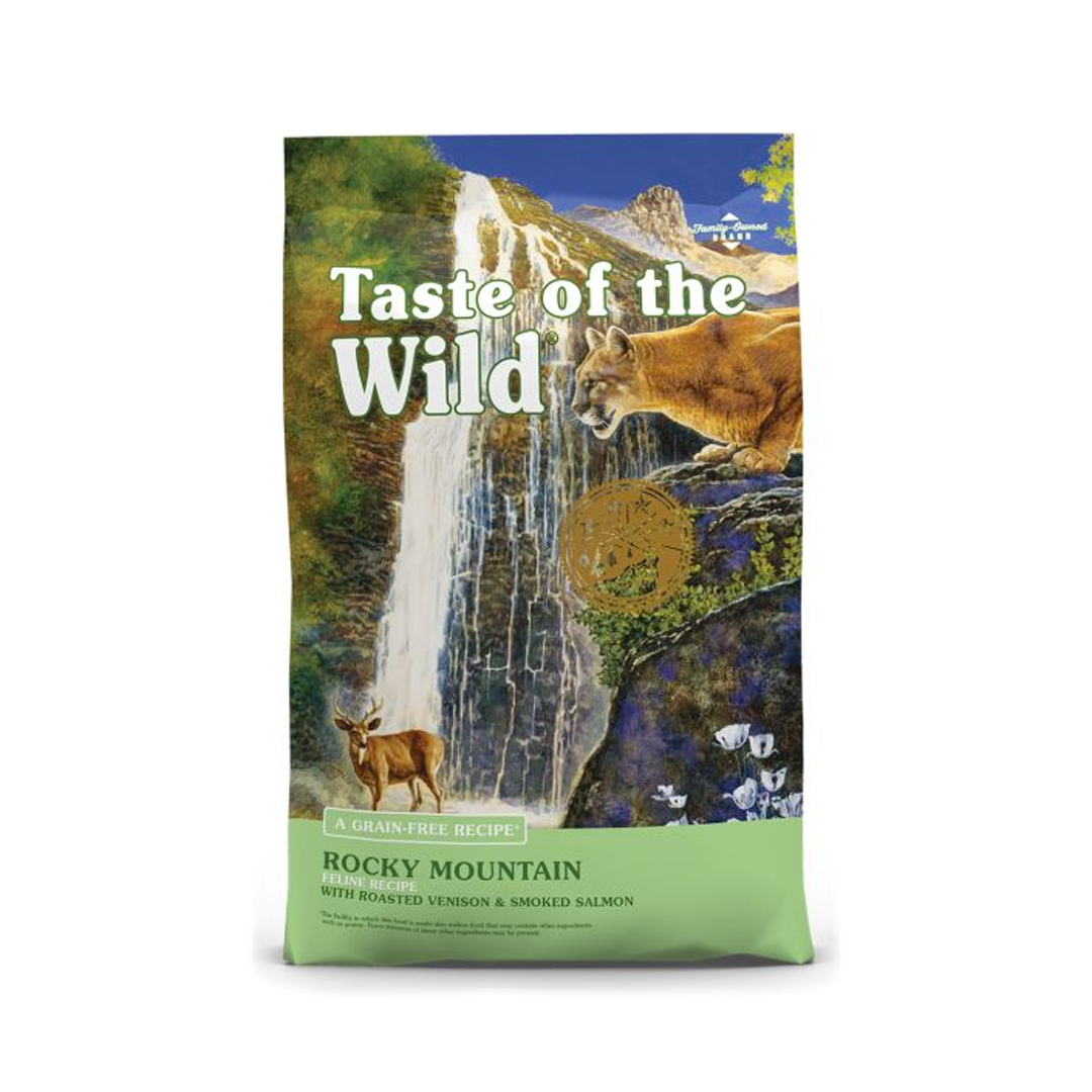 ROCKY MOUNTAIN FELINE VENADO ASADO Y SALMON AHUMADO  - TASTE OF THE WILD FELINE