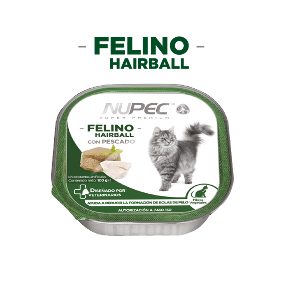 Nupec Alimento Felino Humedo Hairball